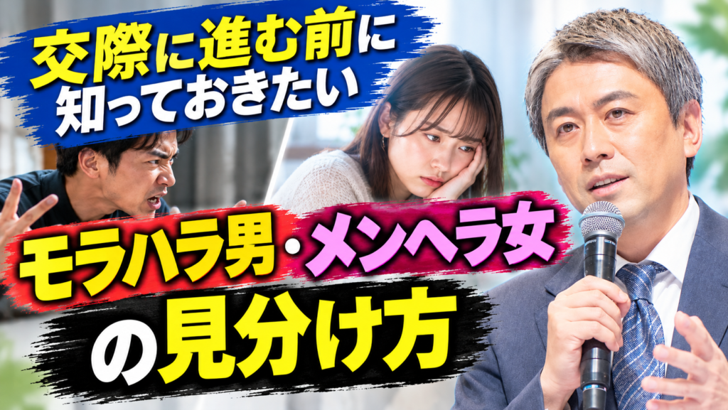 交際前に知るべき男女の見分け方